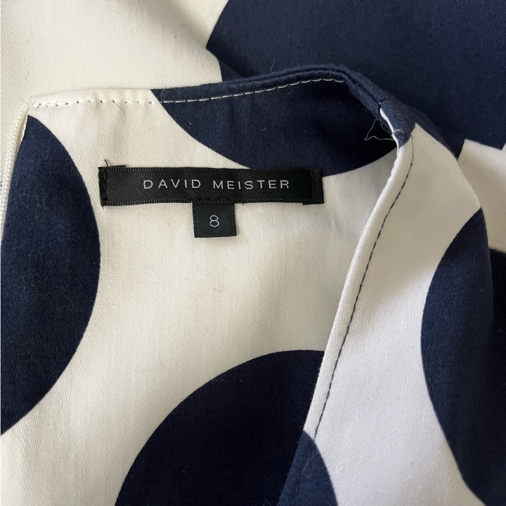 David Meister Polka Dot Sheath Dress - Picture 6 of 7